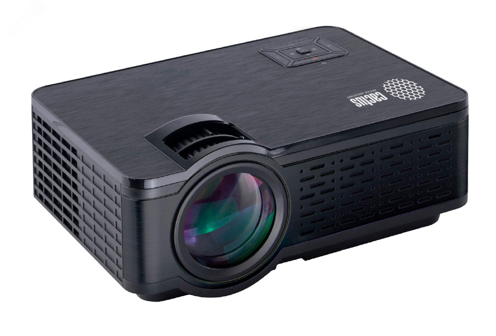 Изображение товара Ламповый проектор CACTUS CS-PRE.05B.WXGA с HDMI USB LCD 1280x720 яркость 1800 люмен