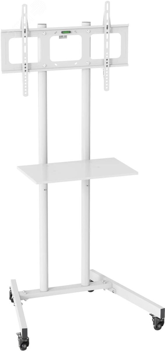 Изображение товара Стойка для телевизора 37''-70'' макс.68кг напольный мобильный, белый (шт)