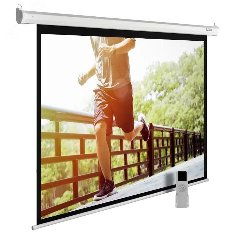 Изображение товара Экран настенно-потолочный рулонный 175x280 см MotoExpert 16:10