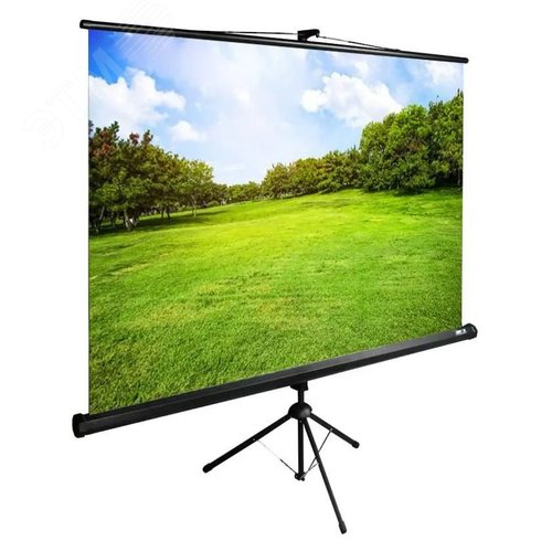 Изображение товара Экран напольный рулонный 98.43'' 150x200см TriExpert 4:3, черный (шт)