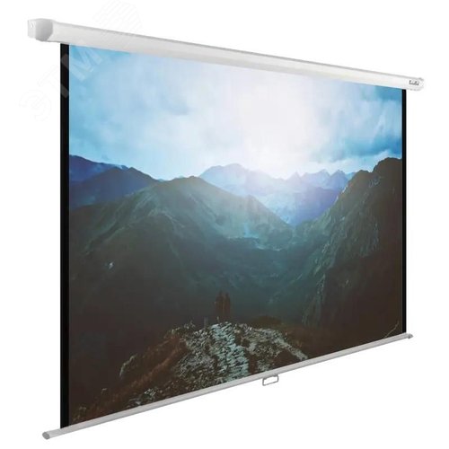 Изображение товара Экран настенно-потолочный рулонный 240x240см WallExpert 1:1 (шт)