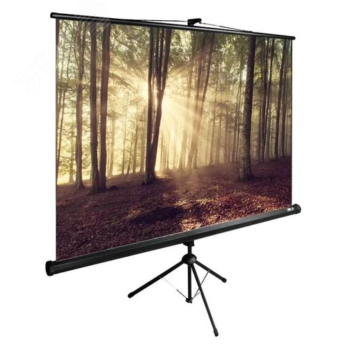 Изображение товара Экран напольный рулонный 135x180см TriExpert 4:3, черный (шт)