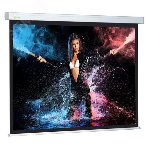 Изображение товара Экран настенно-потолочный рулонный 168x299см Wallscreen 16:9, белый (шт)