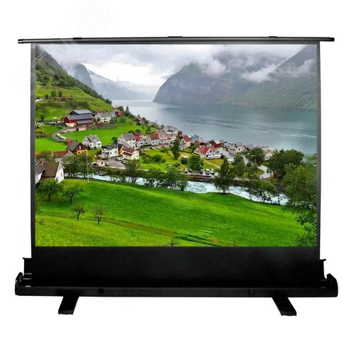 Изображение товара Экран напольный рулонный 102x180см FloorExpert 16:9 (шт)