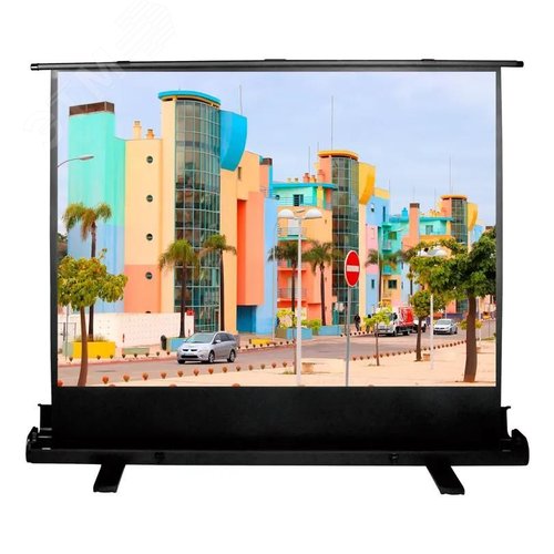 Изображение товара Экран напольный рулонный 120x160см FloorExpert 4:3 (шт)