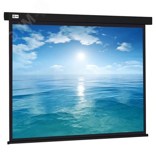 Изображение товара Экран настенно-потолочный рулонный 83.90'' 104.6x186см Wallscreen 16:9, черный (шт)