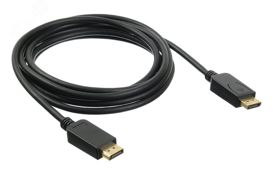 Изображение товара Кабель аудио-видео v.1.2 DisplayPort (m) - DisplayPort (m) 2м., черный (шт)