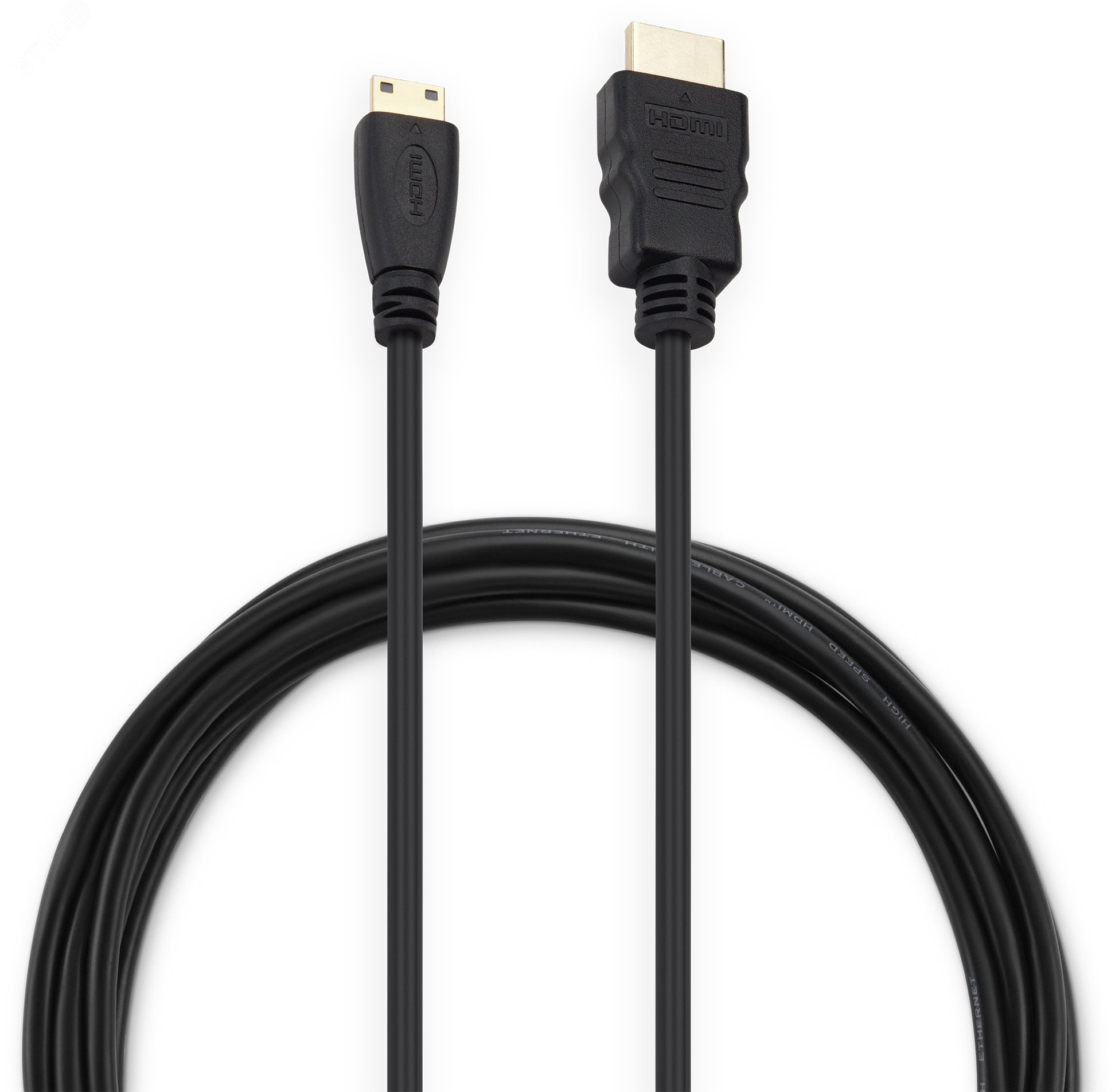 Изображение товара Кабель аудио-видео mini-HDMI (m) - HDMI (m) 3м., черный (шт)