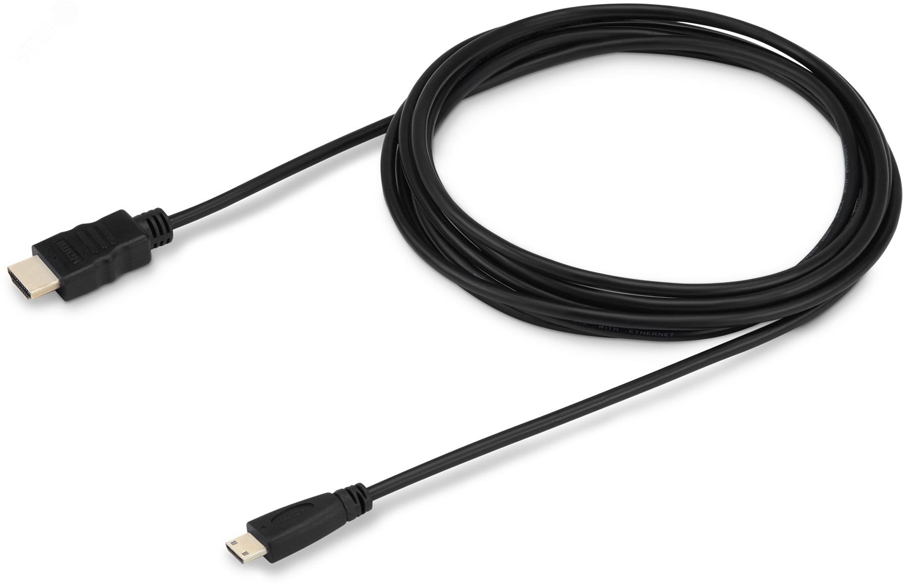 Изображение товара Кабель аудио-видео mini-HDMI (m) - HDMI (m) 5м., черный (шт)