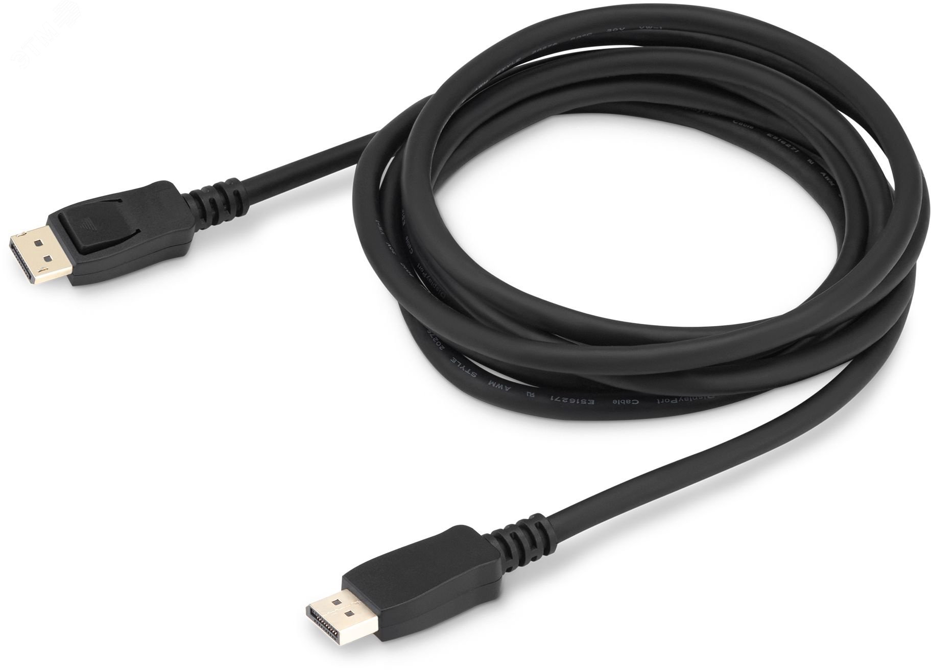 Изображение товара Кабель DisplayPort 1.4 1.5м черный Buro для видеосигнала высокого качества