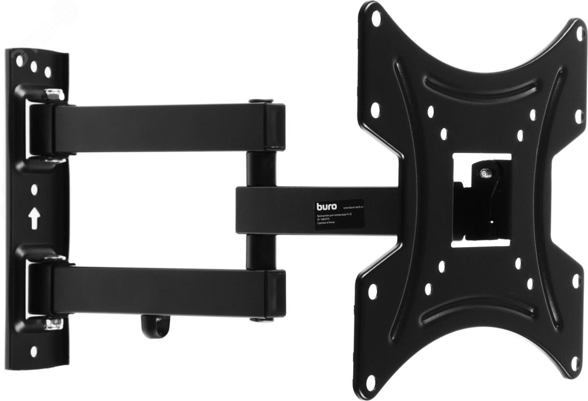 Изображение товара Kронштейн для телевизора Buro BM15A72TS3 FL3S 20-48 дюймов держатель поворотно выдвижной