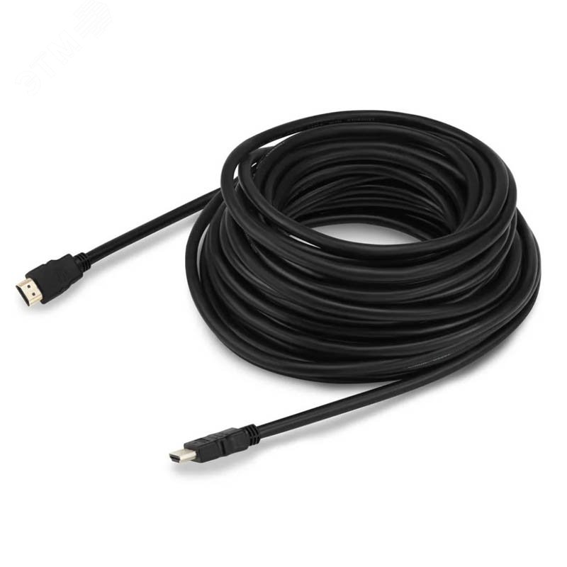 Изображение товара Кабель аудио-видео HDMI (m) - HDMI (m) 15м., черный (шт)