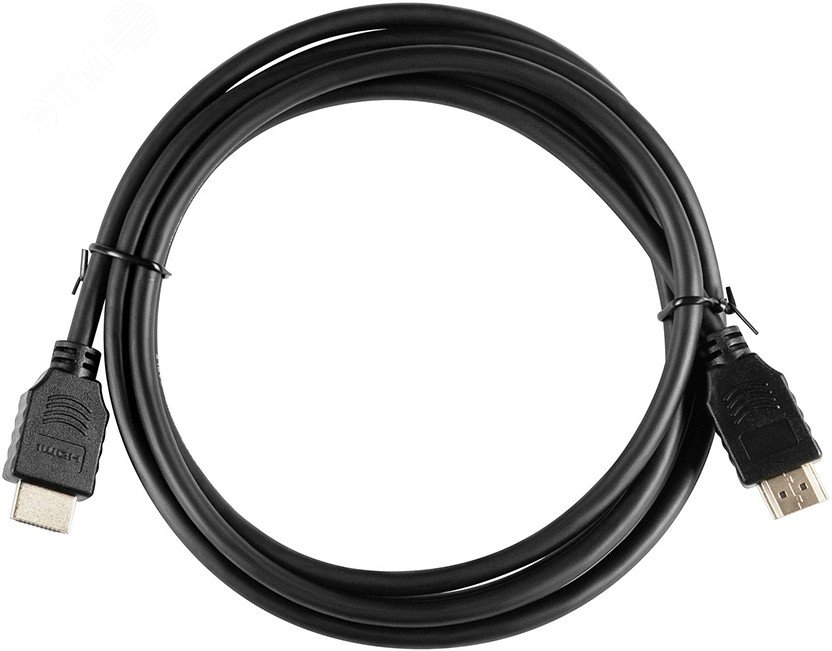 Изображение товара Кабель аудио-видео HDMI (m) - HDMI (m) 1.5м., черный (шт)