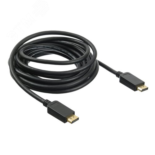 Изображение товара Кабель аудио-видео v 1.2 DisplayPort (m) - DisplayPort (m) 5м., черный (шт)