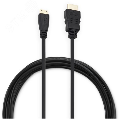 Изображение товара Кабель аудио-видео mini-HDMI (m) - HDMI (m) 3м., черный (шт)
