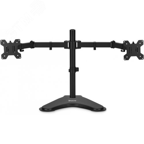 Изображение товара Кронштейн для мониторов ЖК 17''-32'' макс.16кг настольный поворот и наклон верт.перемещ., черный (шт)