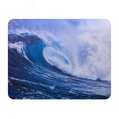 Изображение товара Коврик для мыши BU-M10033 Мини рисунок,волна 230x180x2мм (шт)