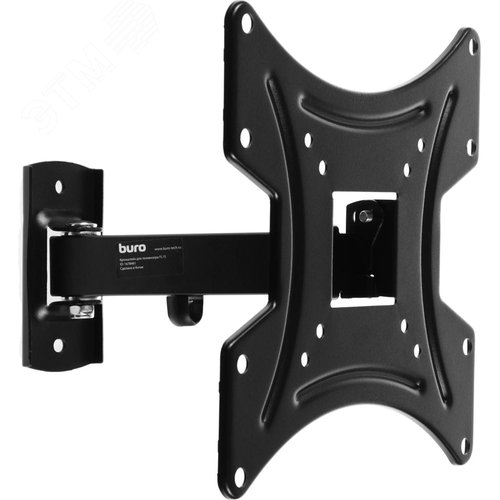 Изображение товара Кронштейн для телевизора FL1S 20''-48'' макс.15кг настенный поворот и наклон, черный (шт)