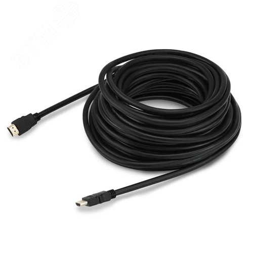 Изображение товара Кабель аудио-видео HDMI (m) - HDMI (m) 15м., черный (шт)