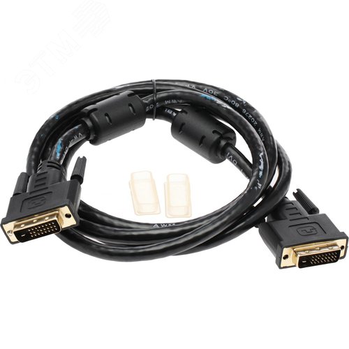 Изображение товара Кабель DVI-D (m) - DVI-D (m) 1.8м. (шт)