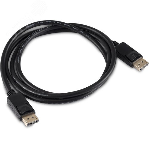 Изображение товара Кабель аудио-видео v2.0 DisplayPort (m) - DisplayPort (m) 3м., черный (шт)