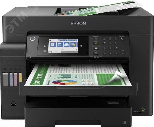 Изображение товара Многофункциональное струйное устройство Epson L15150 для печати A3+