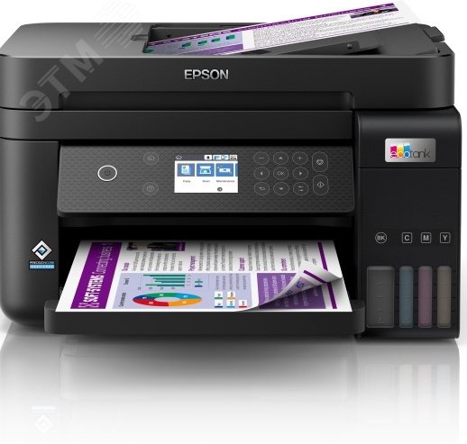 Изображение товара МФУ струйное Epson EcoTank L6270 с Wi-Fi, двусторонней печатью и облачным сканированием