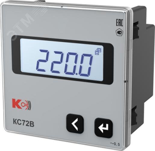 Изображение товара Цифровой вольтметр KC72В-K11-500В для измерения напряжения