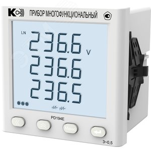 Изображение товара Прибор многофункциональный PD194E-9K3T-11021-5А-500В-3.4-0,5 (шт)