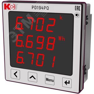 Изображение товара прибор многофункциональный PD194PQ-9R4T-5А/5А-500В-К-3.4-0,5 (шт)