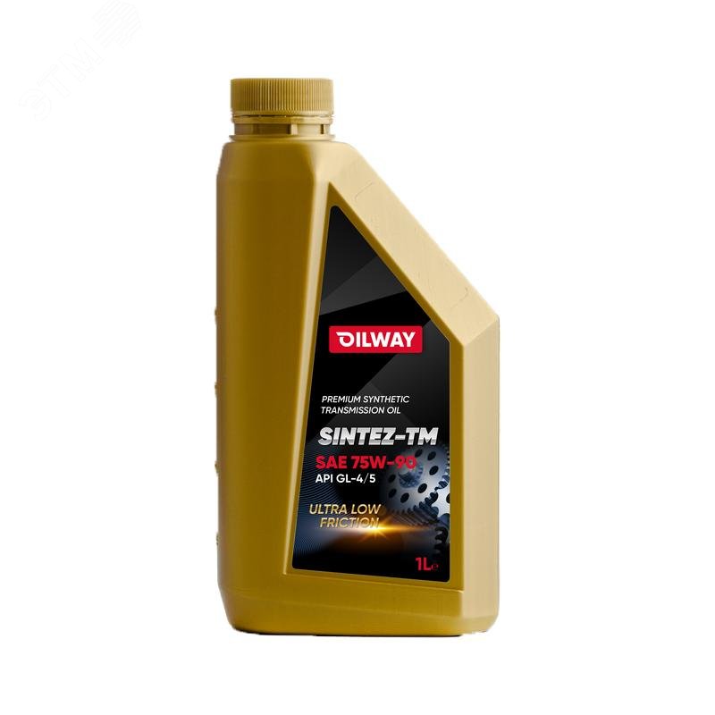 Изображение товара Масло трансмиссионное Sintez-TM 75w90 GL4/5 (п/с) (1л) (шт)
