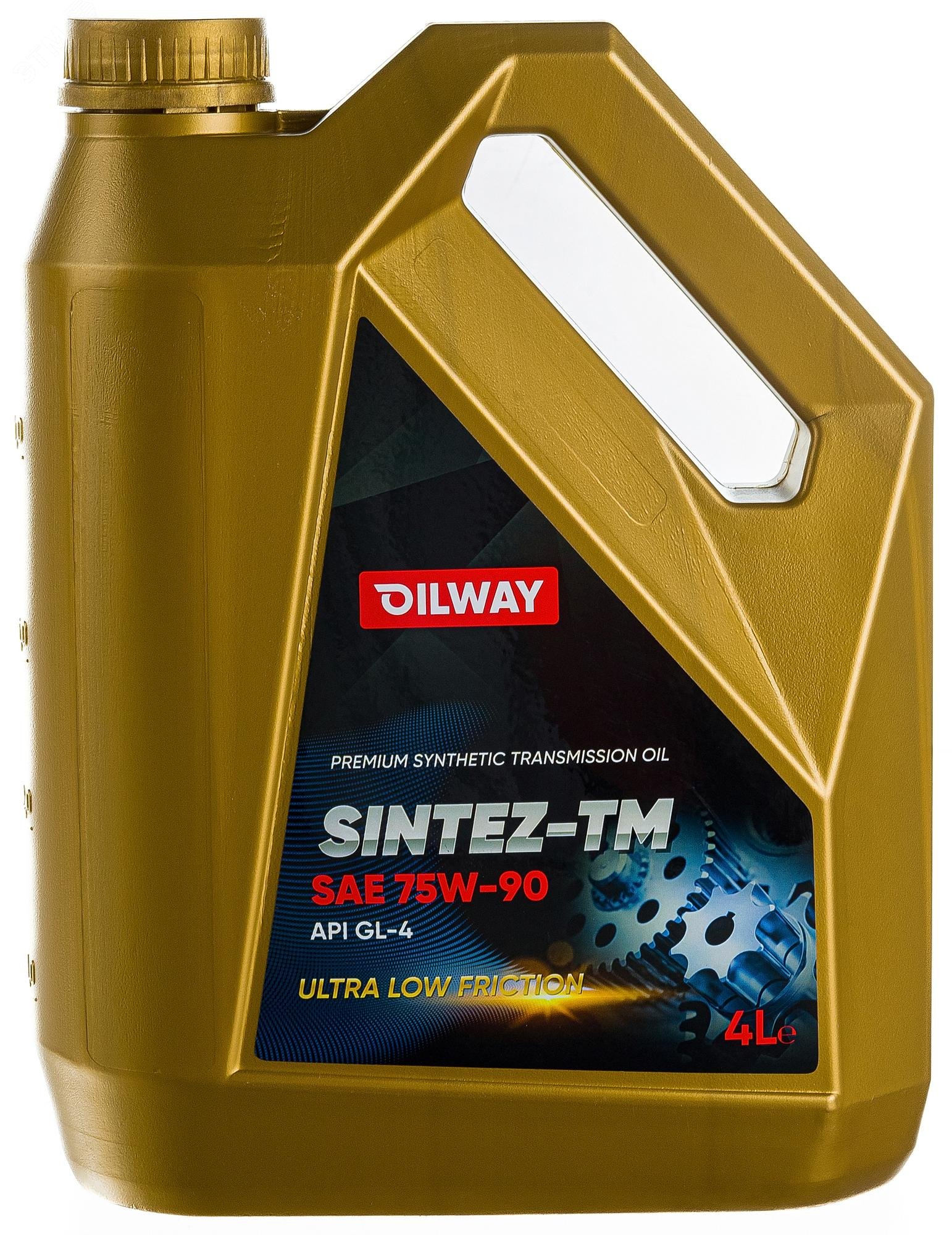 Изображение товара Масло трансмиссионное Sintez-TM 75w90 GL4/5 (п/с) (4л) (шт)