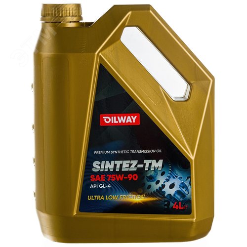 Изображение товара Масло трансмиссионное Sintez-TM 75w90 GL4/5 (п/с) (4л) (шт)