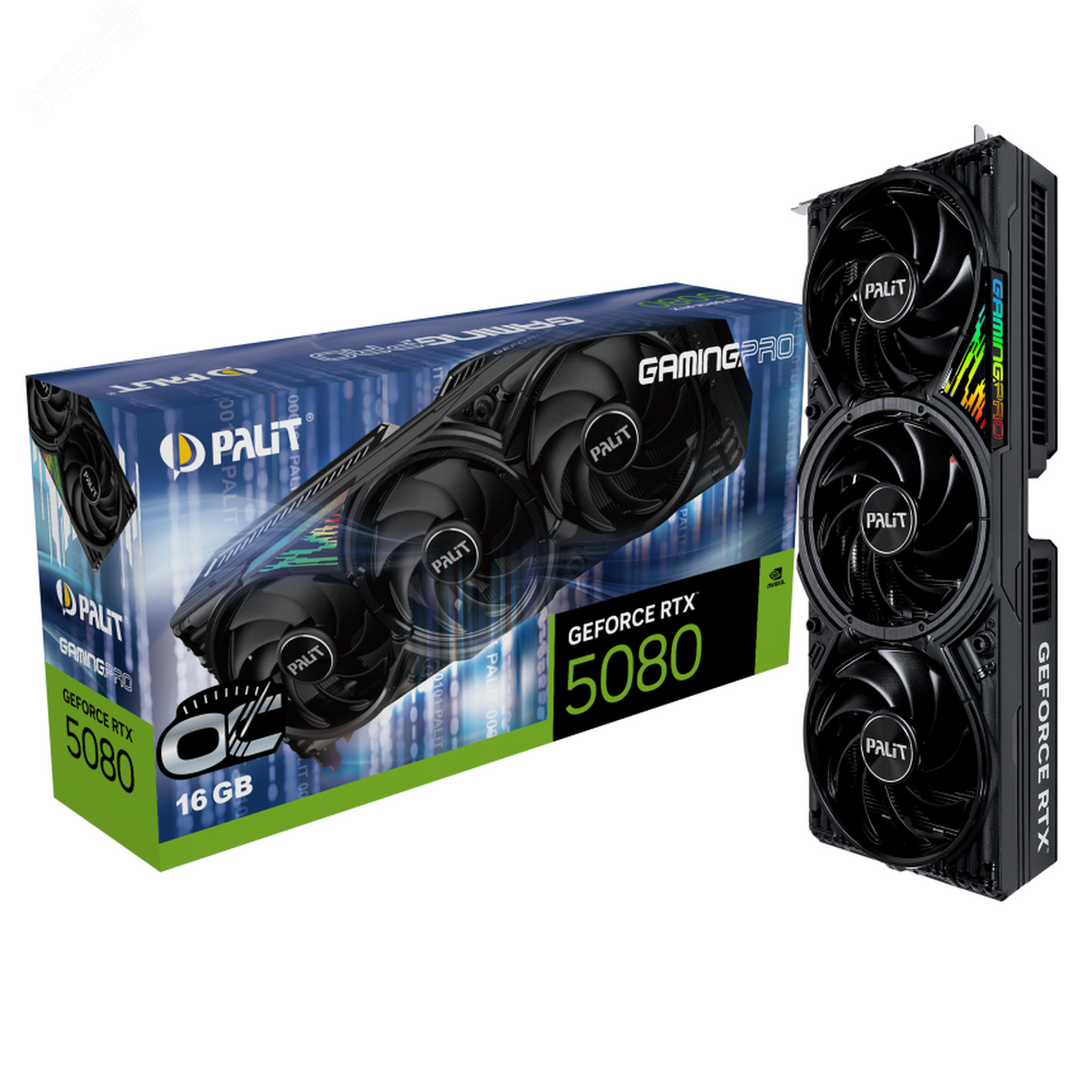Изображение товара Видеокарта RTX5080 GAMINGPRO OC 16ГБ, NVIDIA GeForce RTX5080, GDDR7, PCI-Express 5.0 (шт)