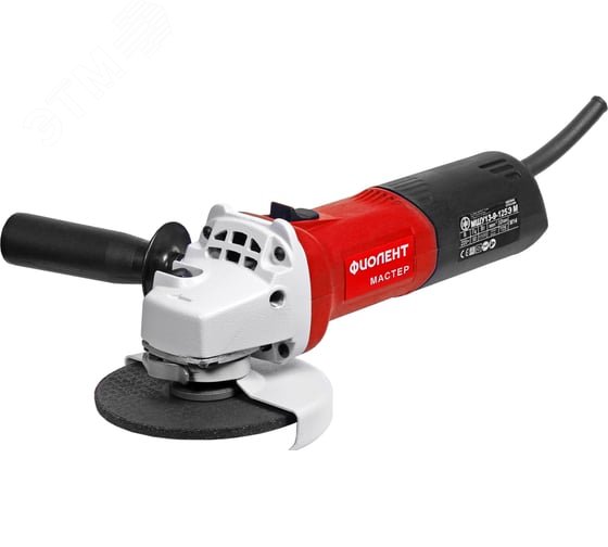 Изображение товара Углошлифовальная машина МШУ13-9-125Э М "Мастер" с защитой от перегрузки