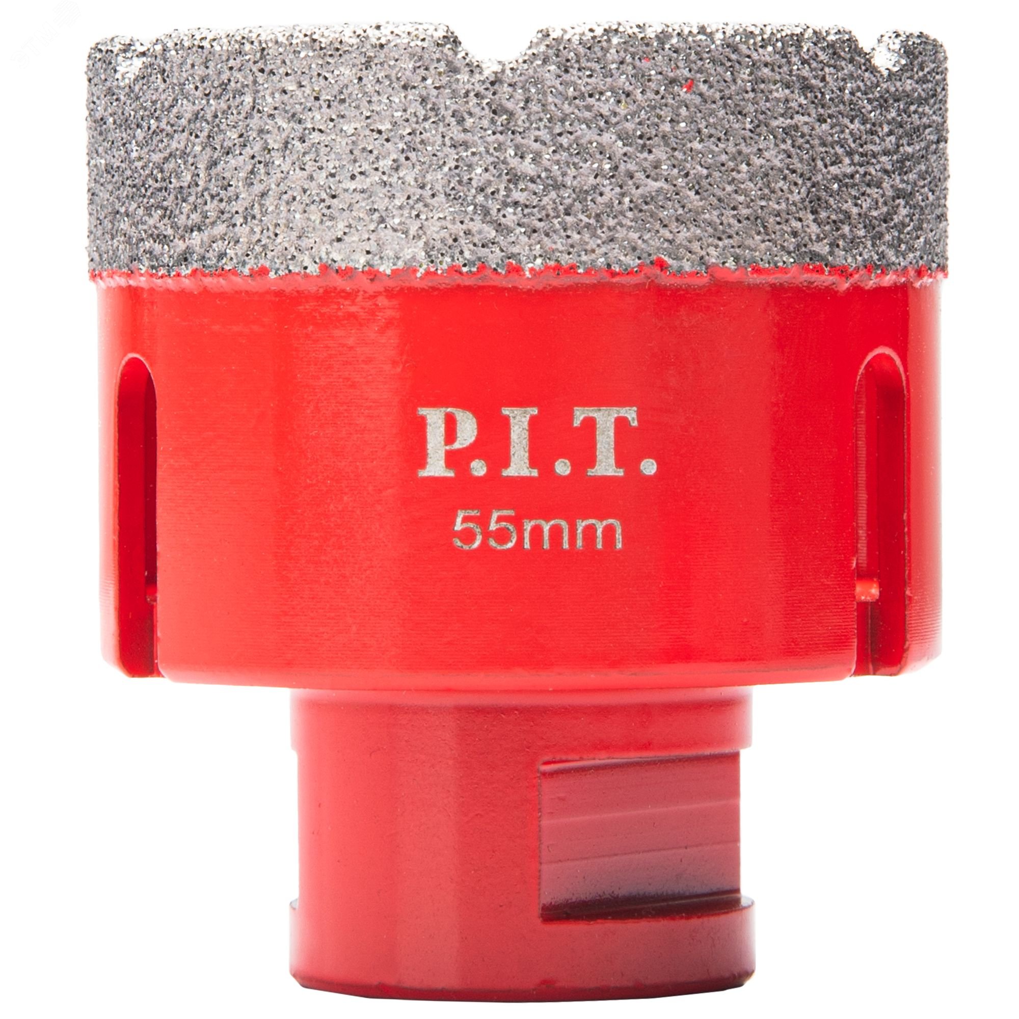 Изображение товара Алмазная коронка по керамограниту P.I.T. AMAS18-0055 55мм M14 сухое мокрое сверление