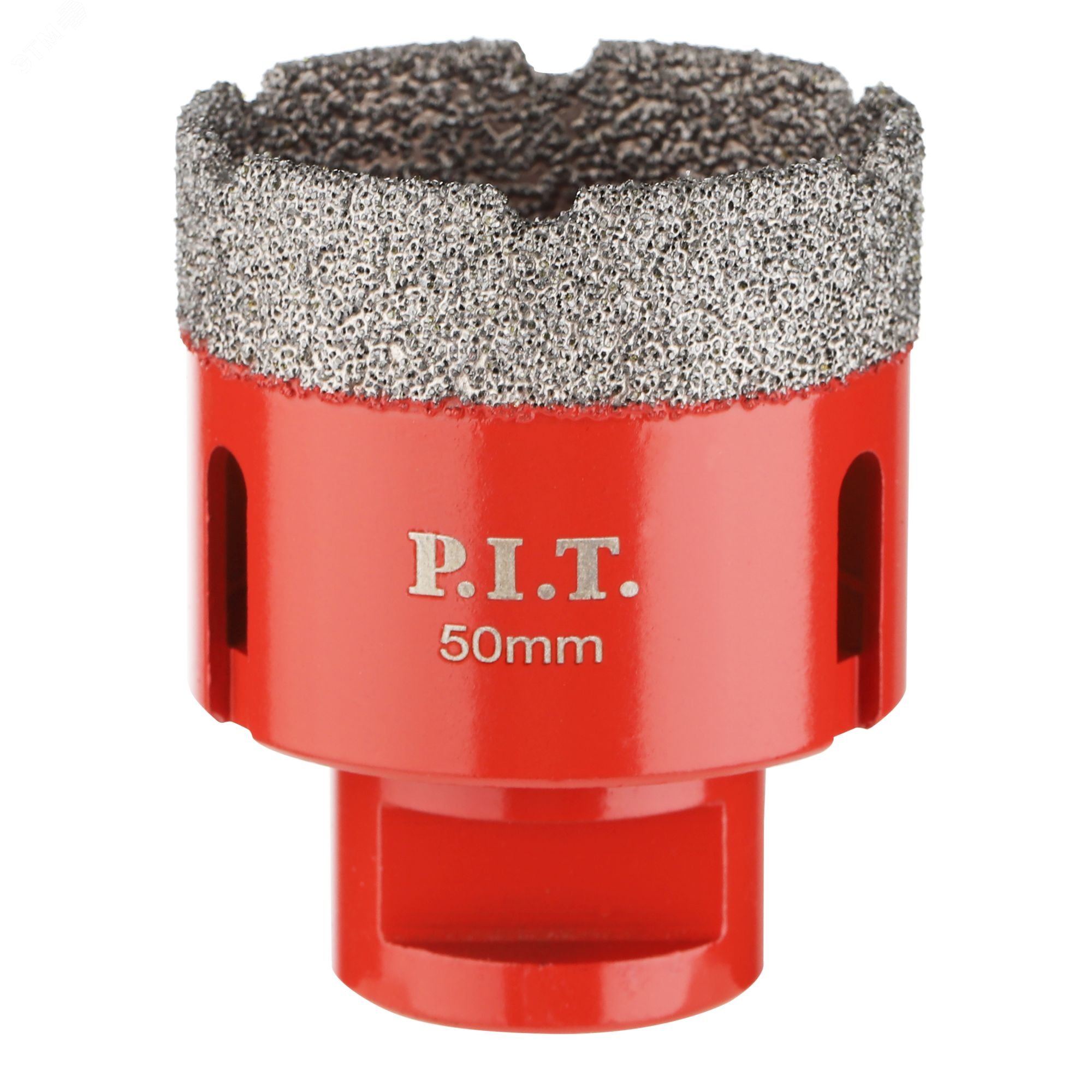 Изображение товара Алмазная коронка по керамограниту P.I.T. AMAS18-0050 50 мм M14 сухое мокрое сверление