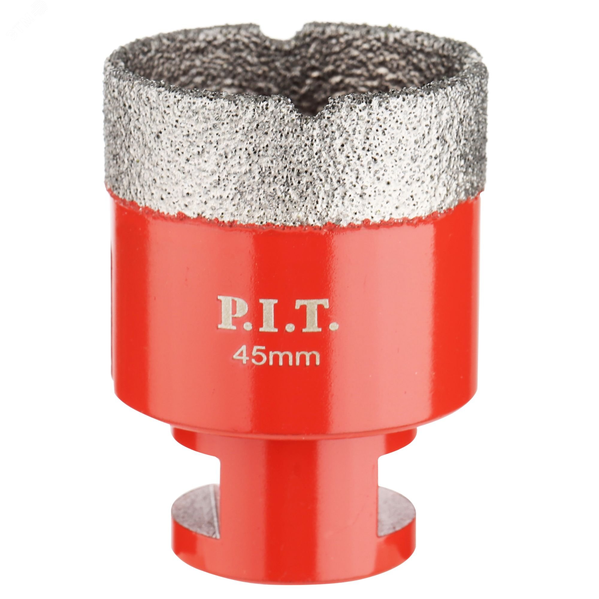 Изображение товара Алмазная коронка по керамограниту P.I.T. AMAS18-0045 45 мм M14 сухое и мокрое сверление