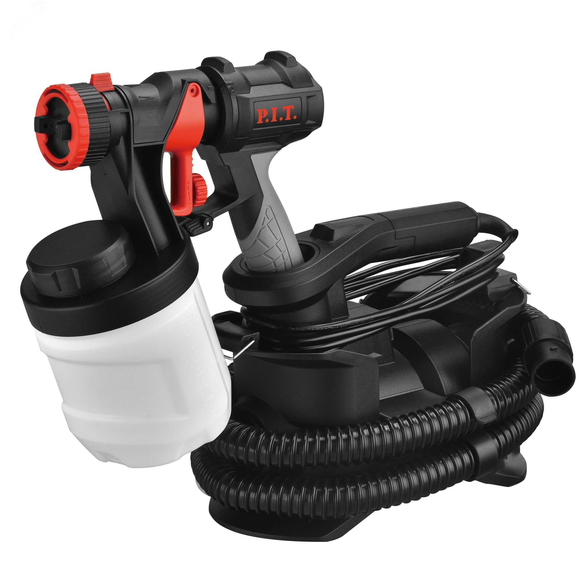 Изображение товара Краскопульт электрический P.I.T. PSG3022-C 600 Вт для распыления краски