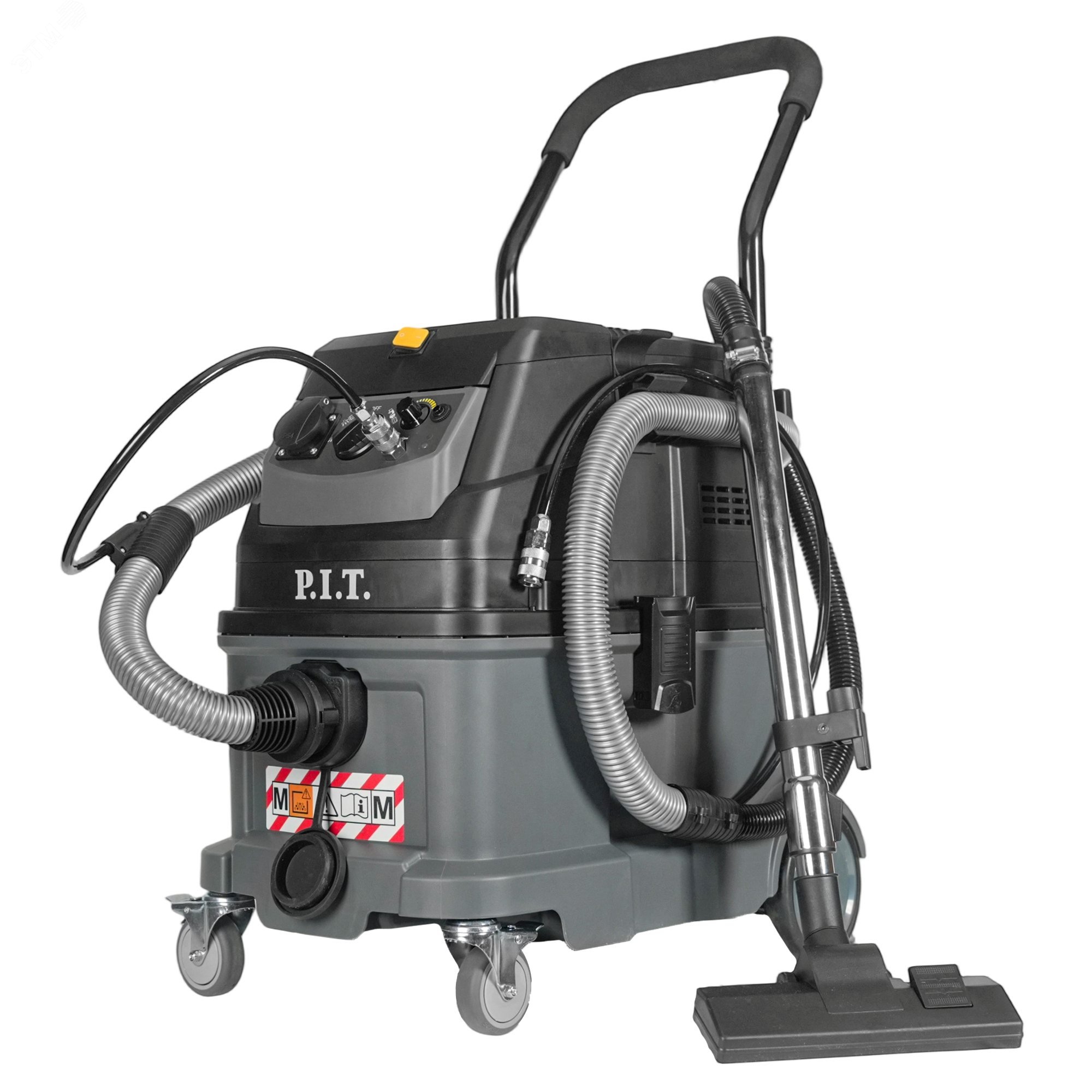 Изображение товара Строительный пылесос P.I.T. ULTRA PVC40-C 1600Вт сухой мокрый 40л розетка 2кВт Изображение товара Строительный пылесос P.I.T. ULTRA PVC40-C 1600Вт сухой мокрый 40л розетка 2кВт