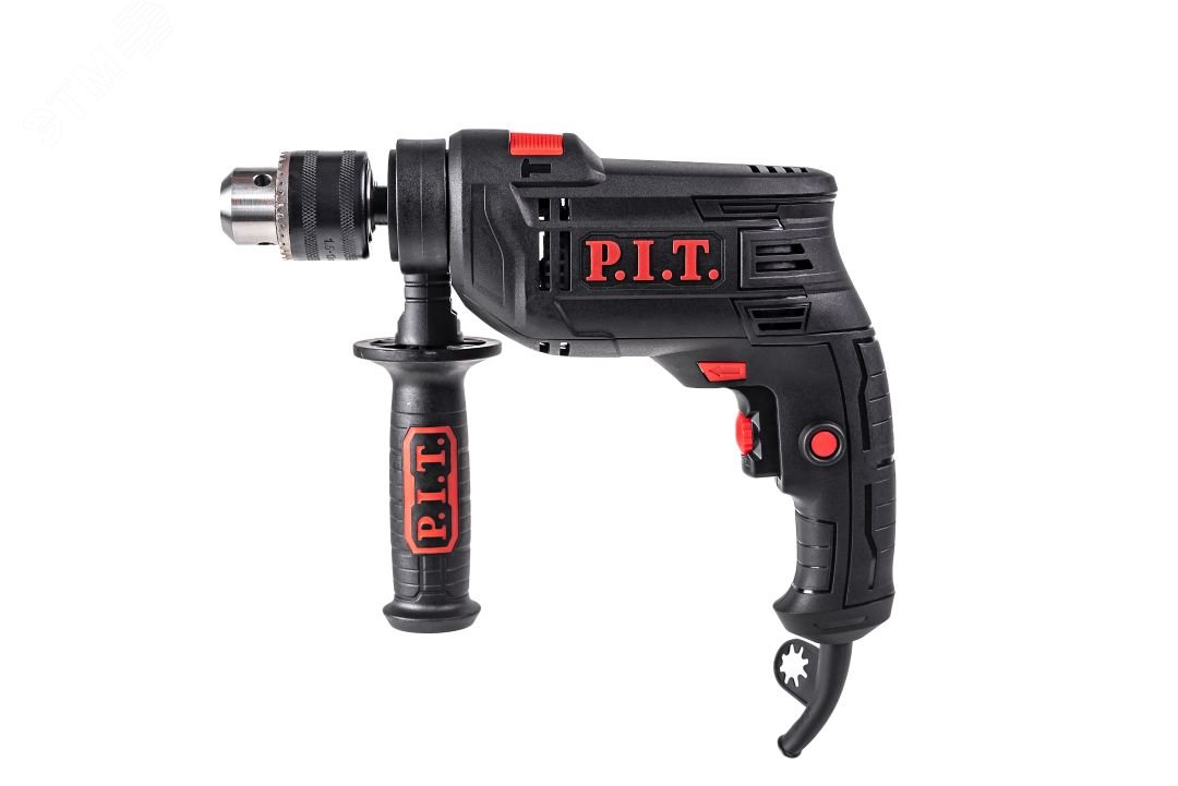 Изображение товара Ударная дрель P.I.T. PSB13-C6 650Вт с реверсом и регулятором скорости