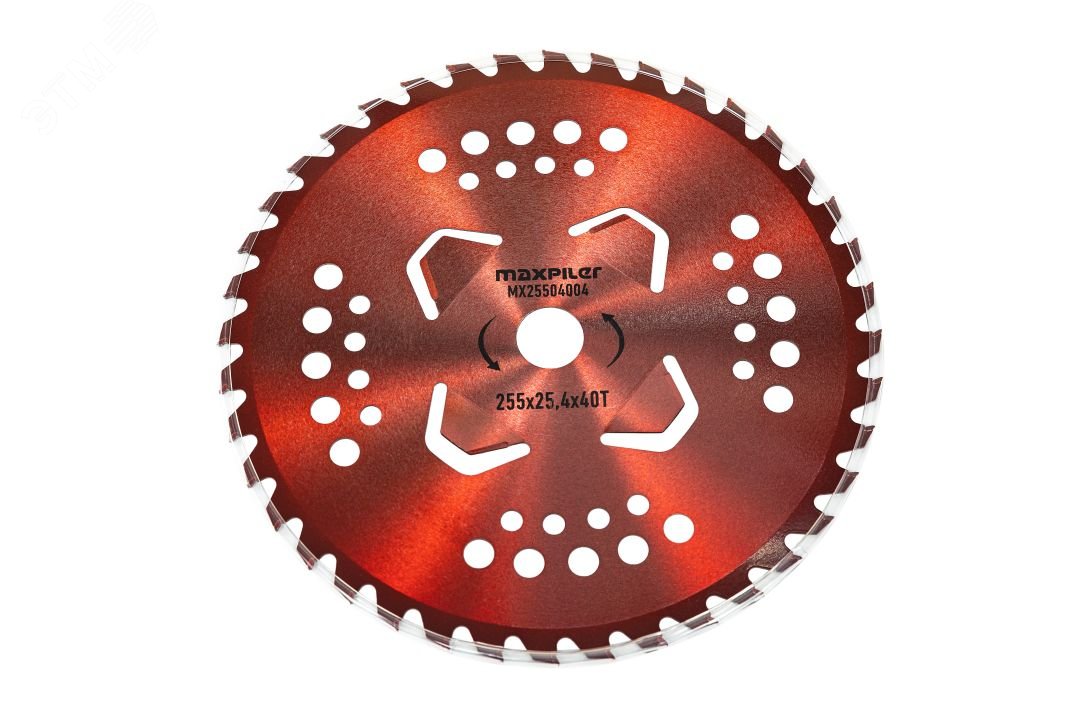 Изображение товара Диск для триммера с 40 зубьями и посадочным размером 25,4 мм