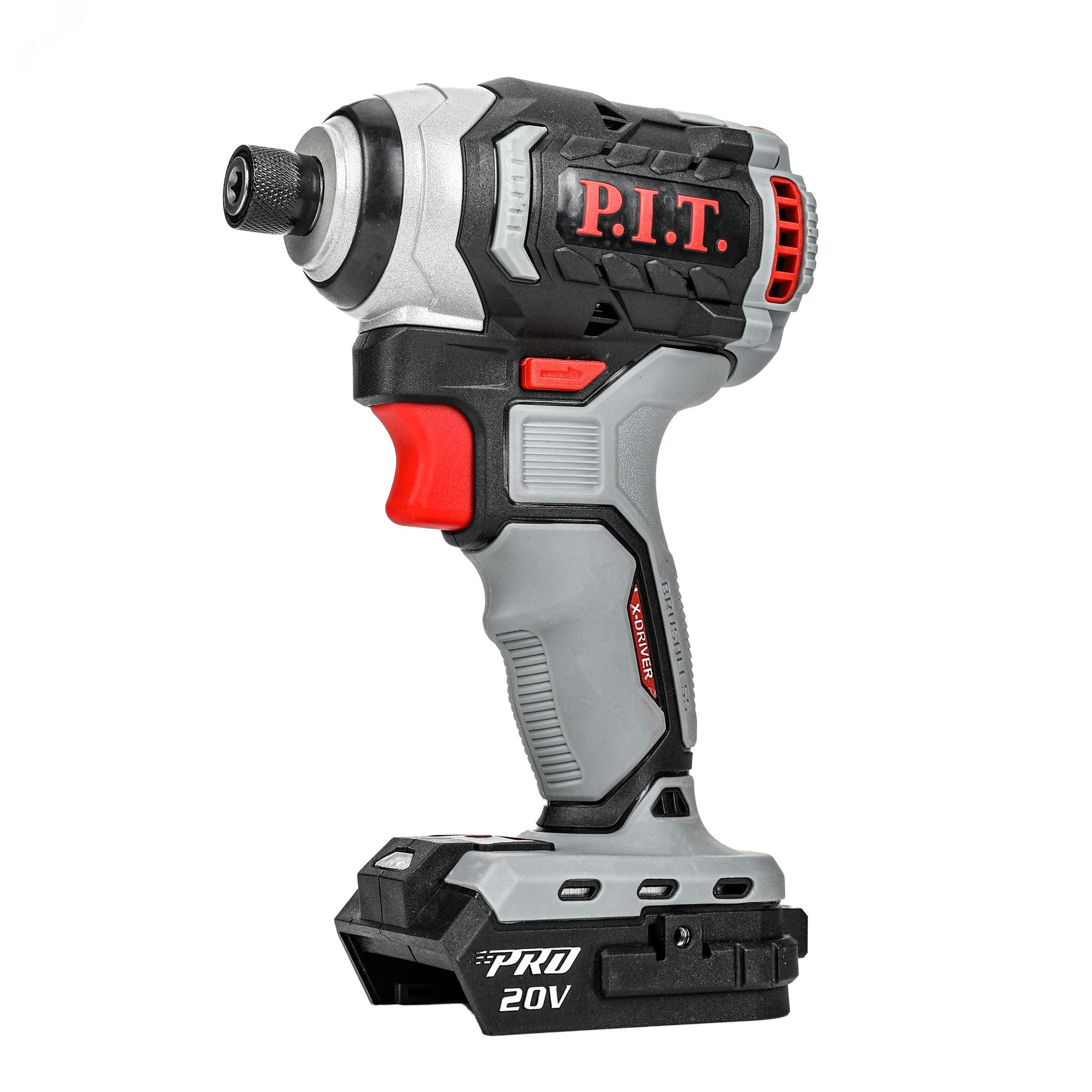 Изображение товара Винтоверт аккумуляторный бесщёточный P.I.T. PSD20H-170A SOLO 20В 170Нм ударный
