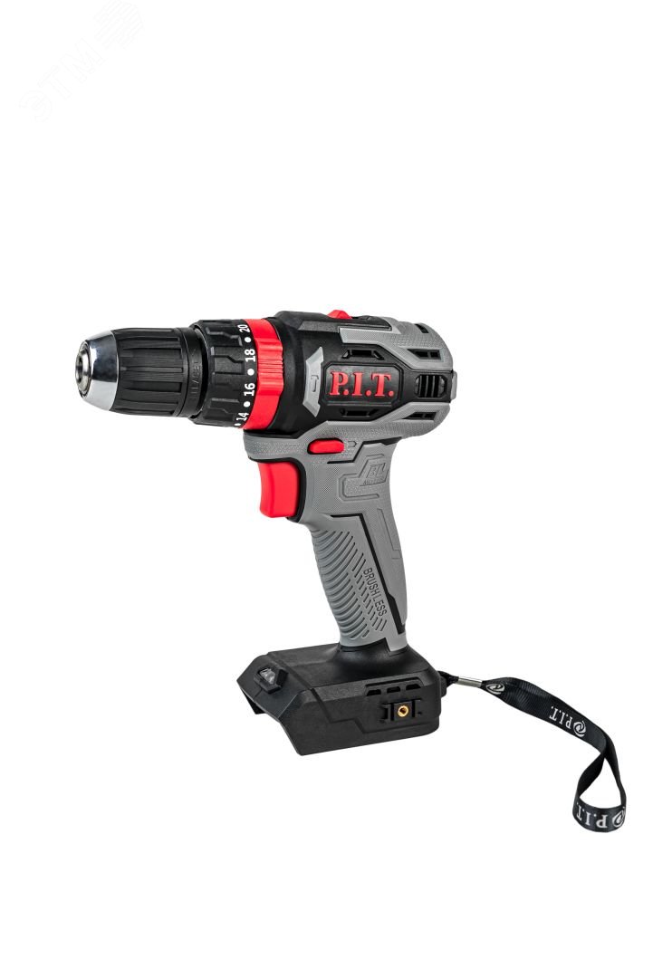 Изображение товара Аккумуляторная ударная дрель P.I.T. PSB20H-10B 20В бесщеточный