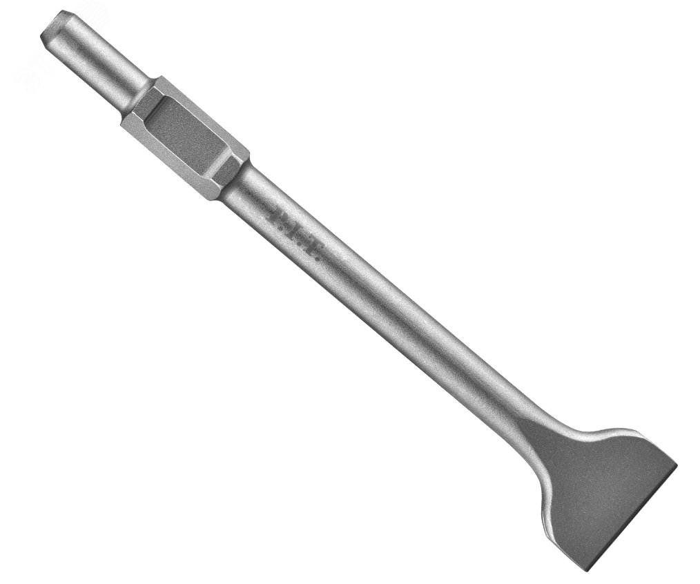 Изображение товара Зубило плоское HEX 75x400 мм (шт)