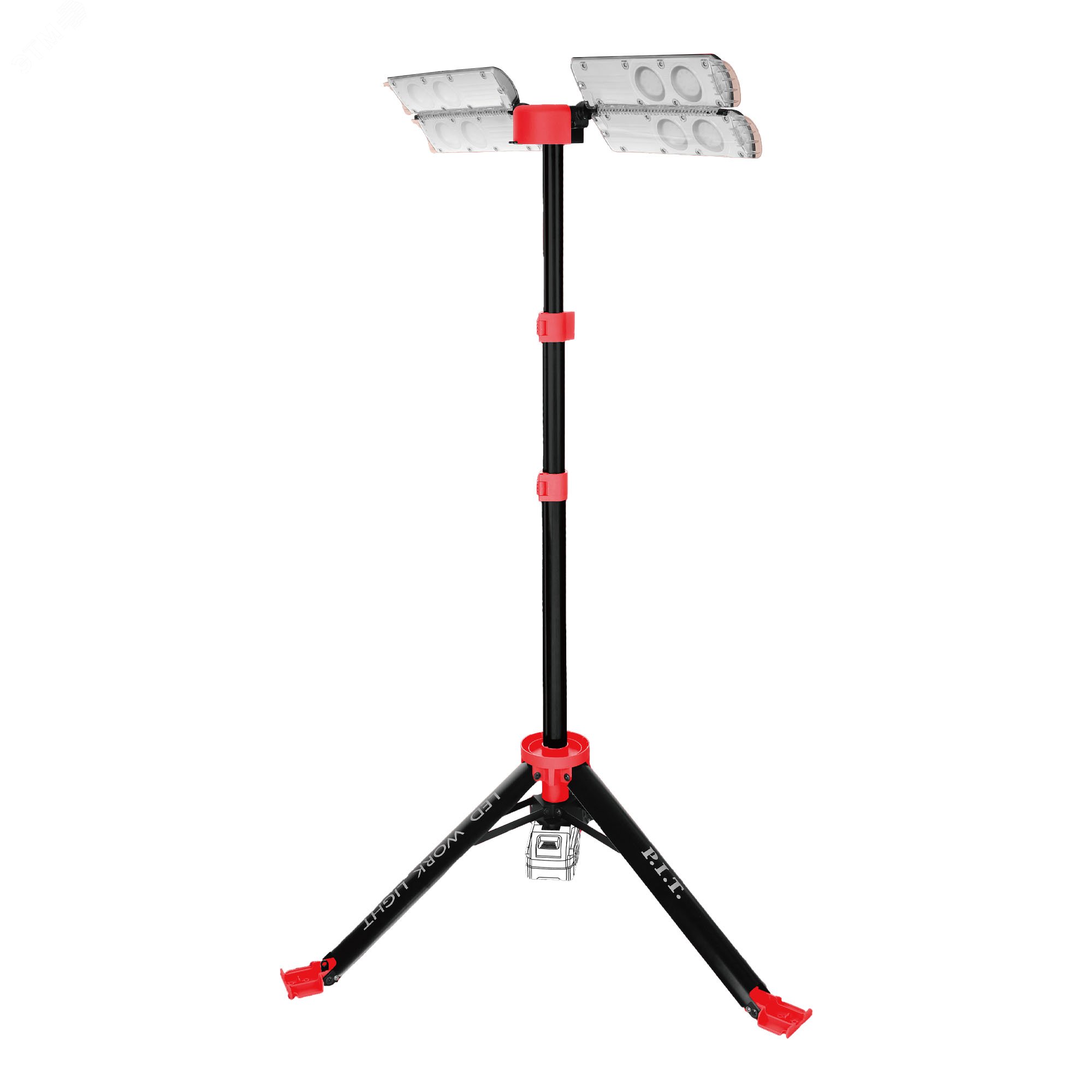 Изображение товара Мачта осветительная аккумуляторная P.I.T. PWL20H 80A SOLO 20В 8000Лм