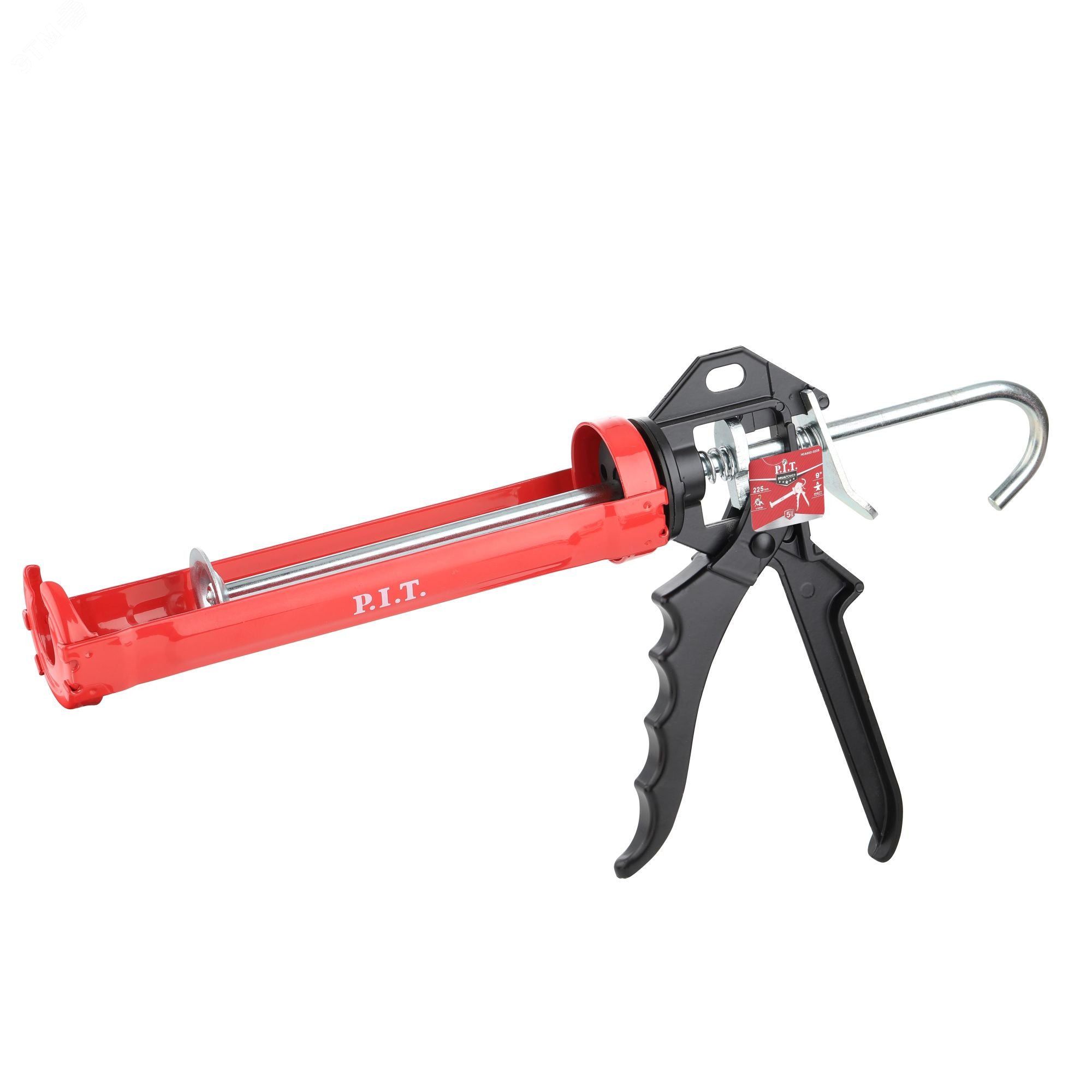 Изображение товара Пистолет для герметиков полукорпусной P.I.T. DRUA HCAG02-0225 225 мм 310 мл