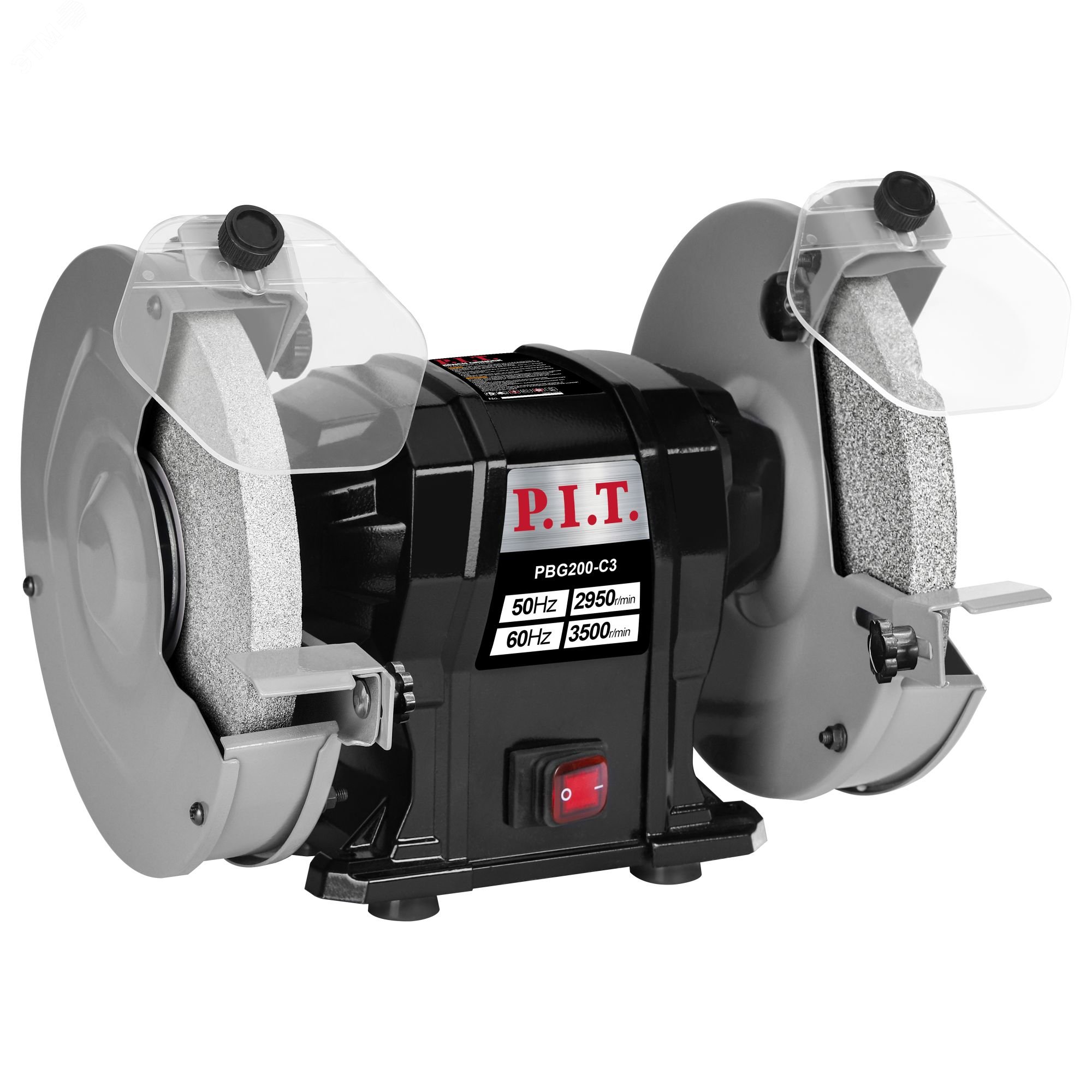 Изображение товара Электрический точильный станок P.I.T. PBG200-C3 500Вт 200мм
