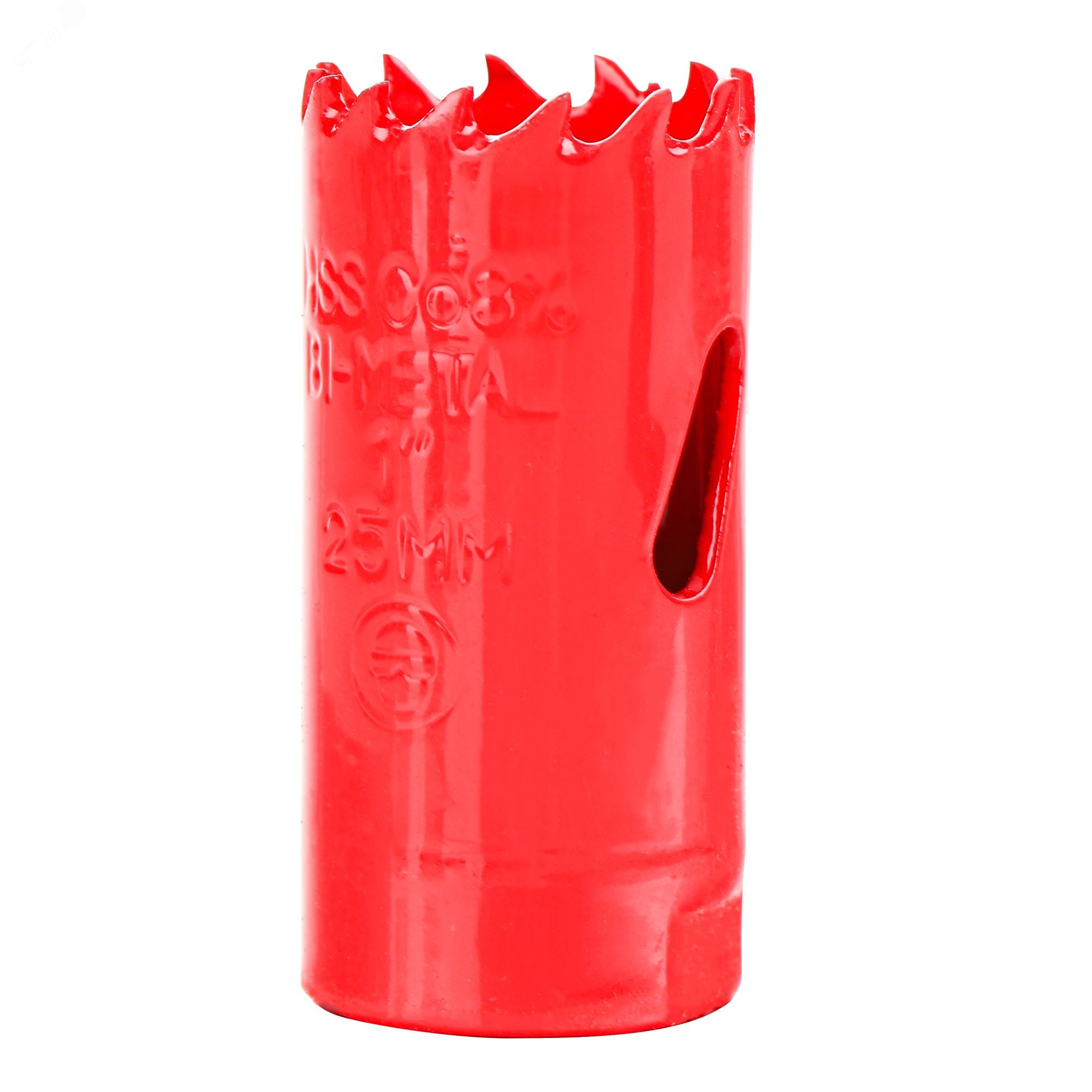 Изображение товара Коронка биметаллическая по металлу P.I.T. 25x50мм, сталь М42 (HSS Со 8%), перем. зуб (AMED05-0025) (шт)