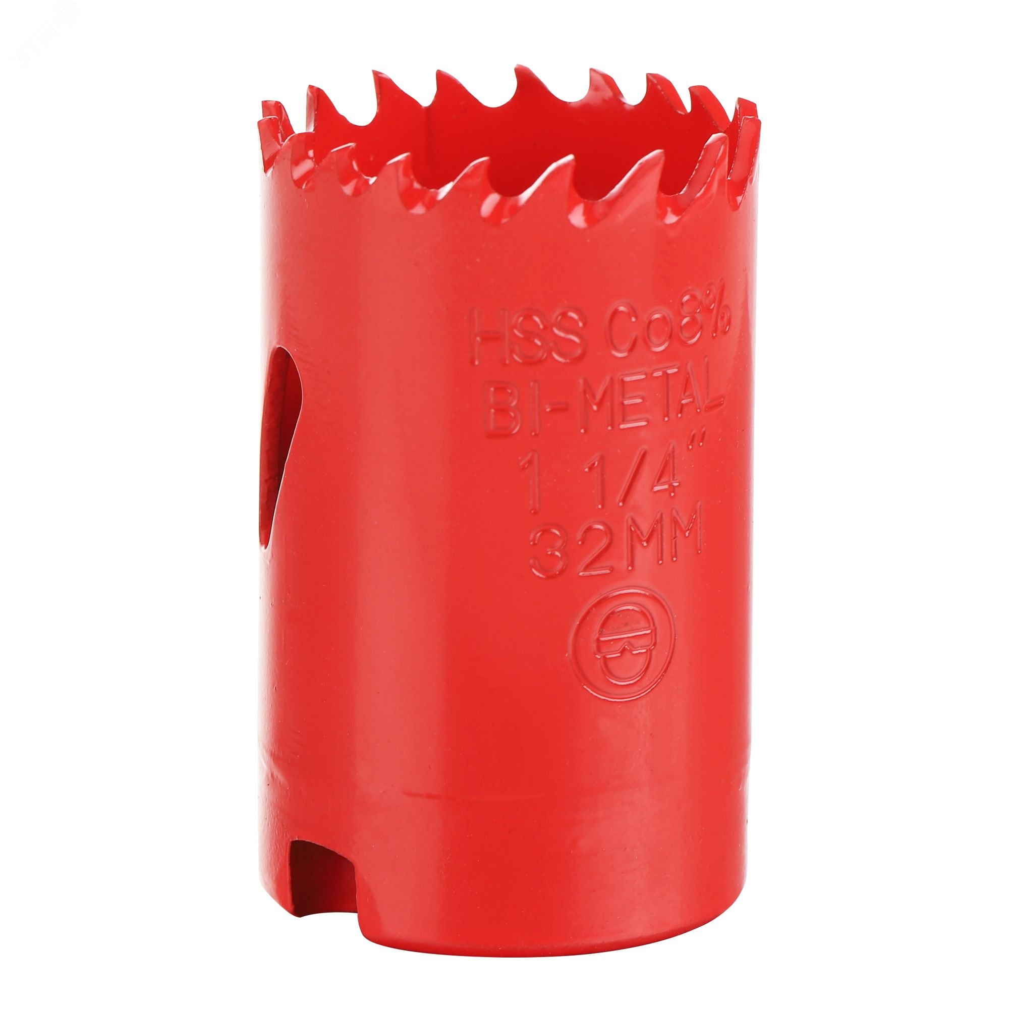 Изображение товара Коронка биметаллическая по металлу P.I.T. 32x50мм, сталь М42 (HSS Со 8%), перем. зуб (AMED05-0032) (шт)